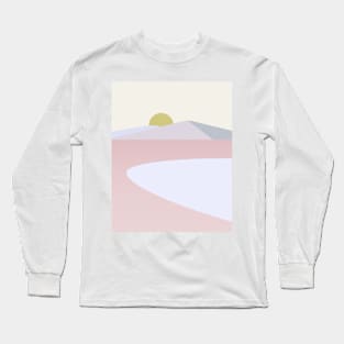 Minimalistic landscape Long Sleeve T-Shirt